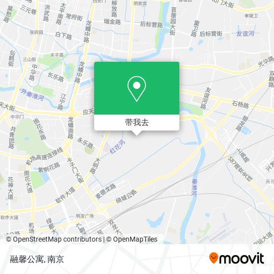 融馨公寓地图