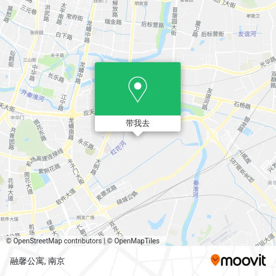 融馨公寓地图