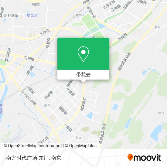 南方时代广场-东门地图