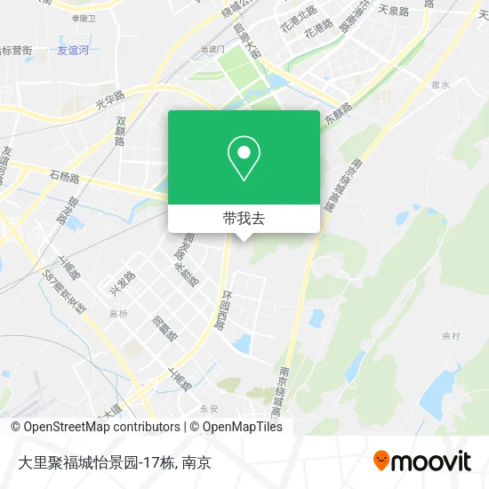 大里聚福城怡景园-17栋地图