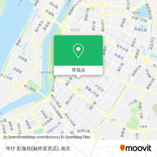 华仔·彩逸炫(融侨直营店)地图