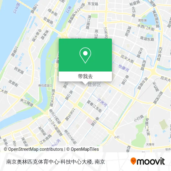 南京奥林匹克体育中心-科技中心大楼地图