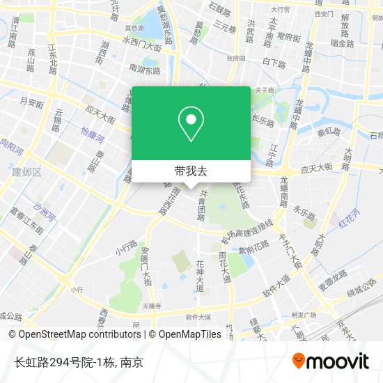 长虹路294号院-1栋地图