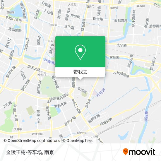 金陵王榭-停车场地图