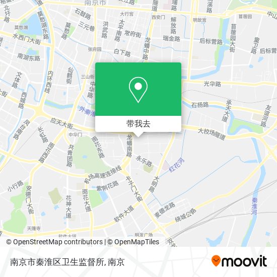 南京市秦淮区卫生监督所地图