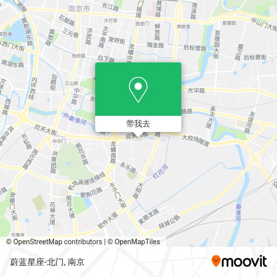 蔚蓝星座-北门地图