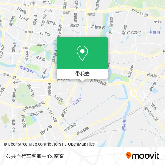 公共自行车客服中心地图