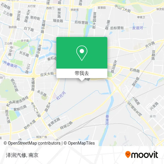 泽润汽修地图