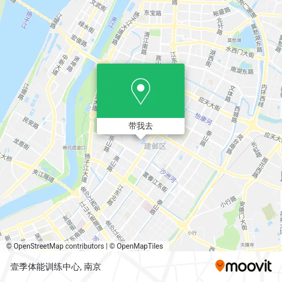 壹季体能训练中心地图