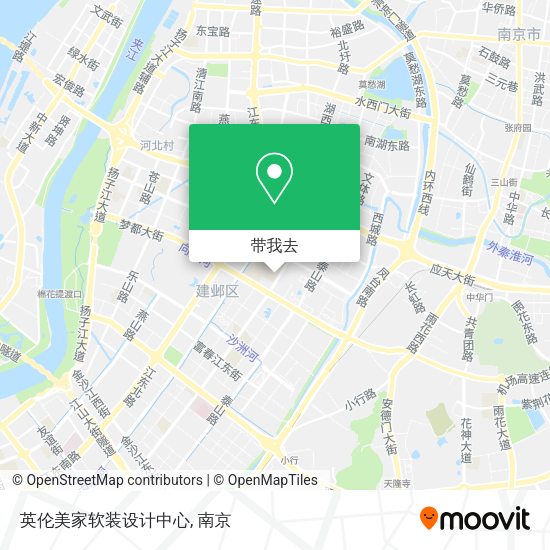 英伦美家软装设计中心地图