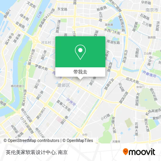 英伦美家软装设计中心地图