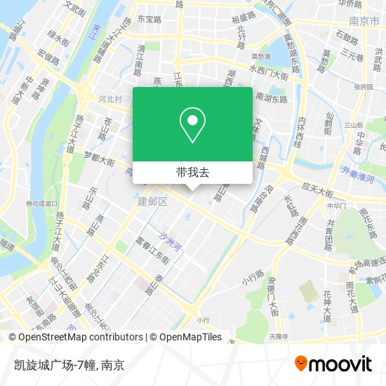 凯旋城广场-7幢地图