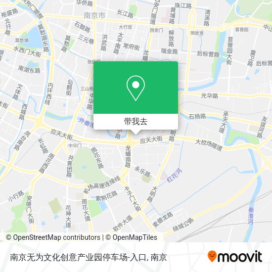 南京无为文化创意产业园停车场-入口地图