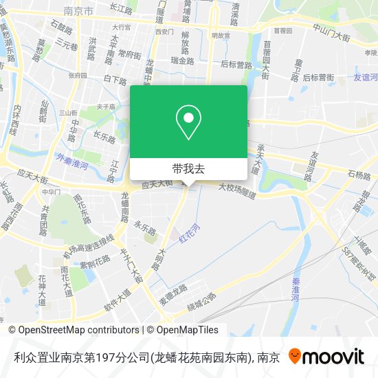 利众置业南京第197分公司(龙蟠花苑南园东南)地图