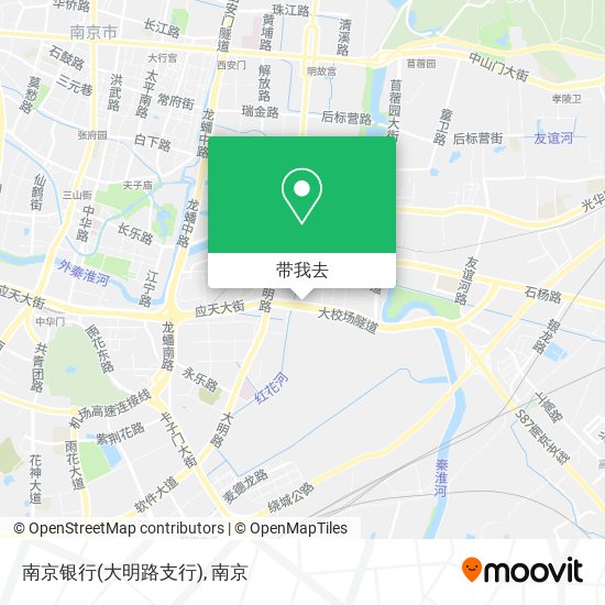 南京银行(大明路支行)地图