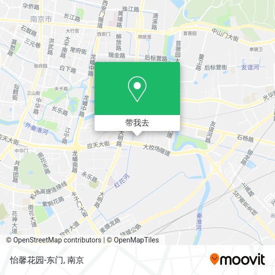 怡馨花园-东门地图