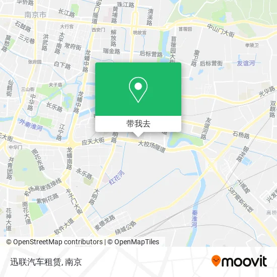 迅联汽车租赁地图