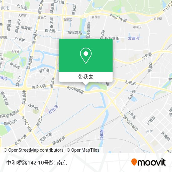 中和桥路142-10号院地图