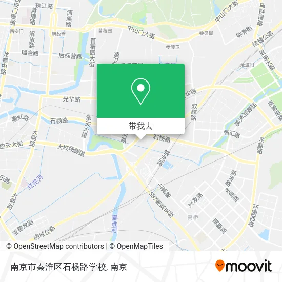 南京市秦淮区石杨路学校地图