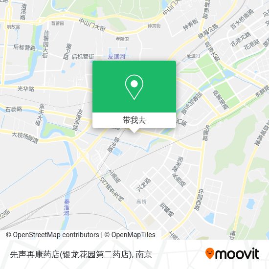 先声再康药店(银龙花园第二药店)地图
