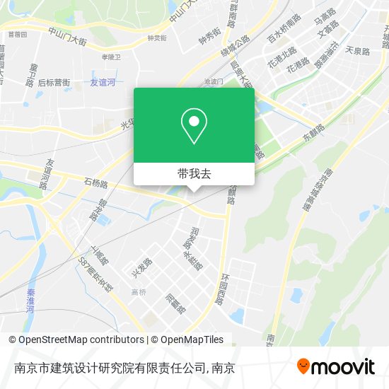 南京市建筑设计研究院有限责任公司地图
