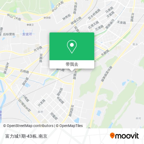 富力城1期-43栋地图