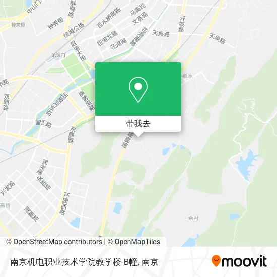 南京机电职业技术学院教学楼-B幢地图