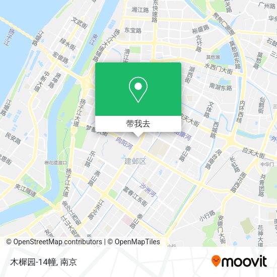 木樨园-14幢地图