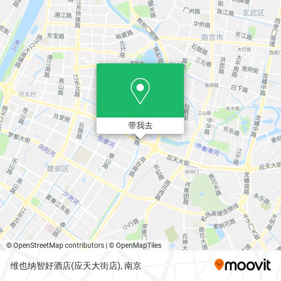 维也纳智好酒店(应天大街店)地图