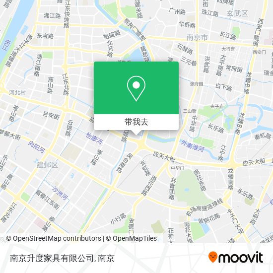 南京升度家具有限公司地图