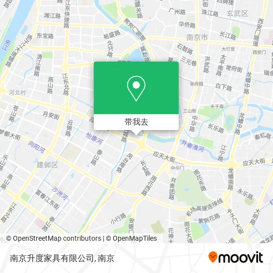 南京升度家具有限公司地图