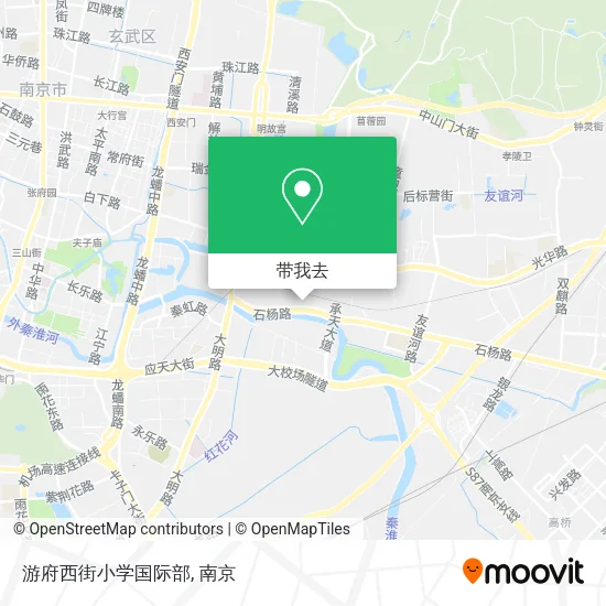 游府西街小学国际部地图