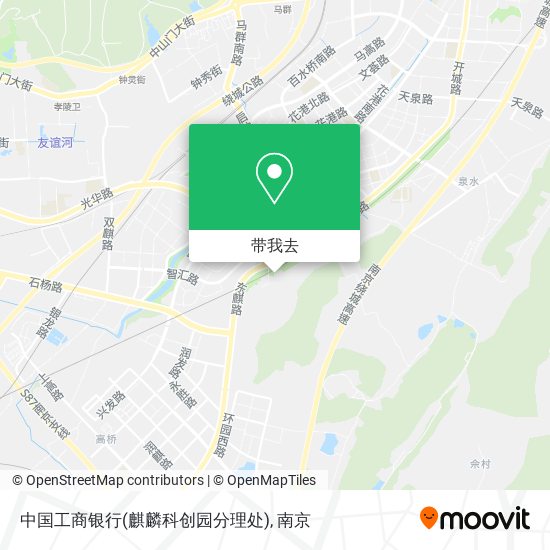 中国工商银行(麒麟科创园分理处)地图