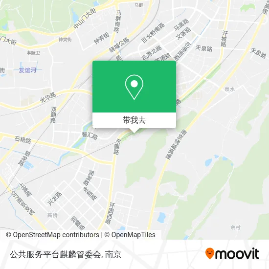 公共服务平台麒麟管委会地图