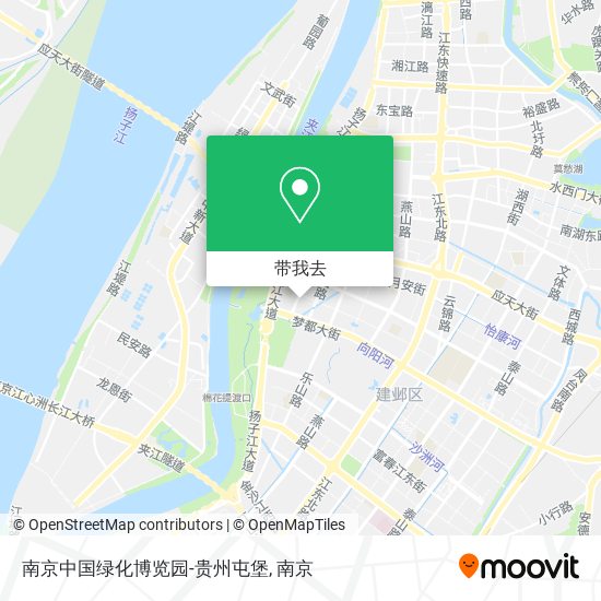南京中国绿化博览园-贵州屯堡地图