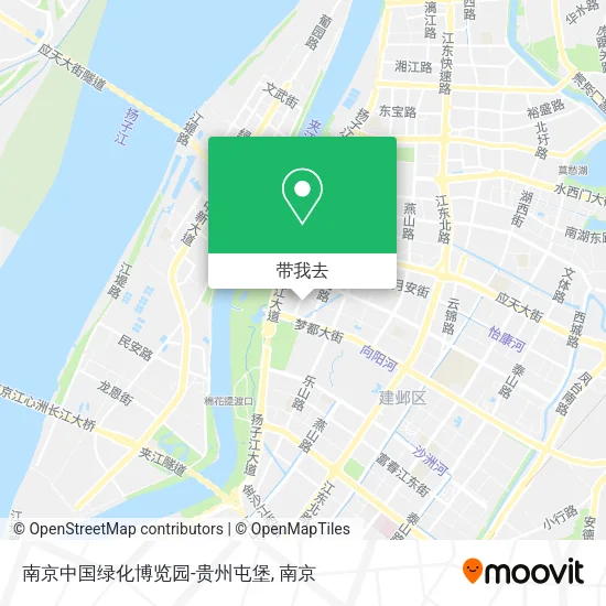 南京中国绿化博览园-贵州屯堡地图