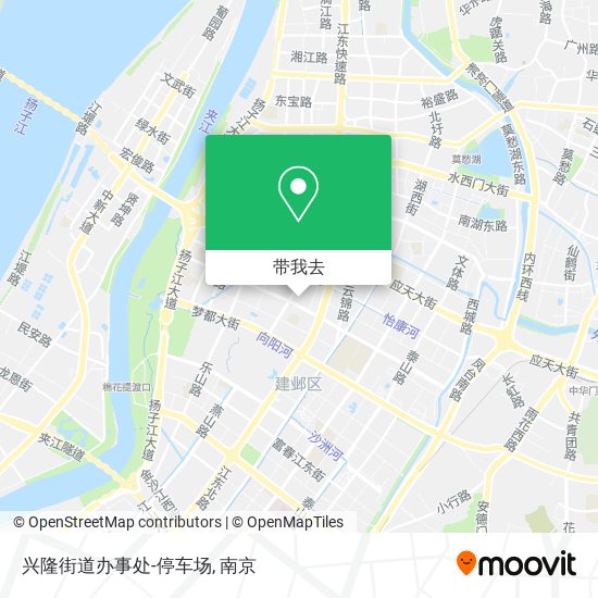 兴隆街道办事处-停车场地图