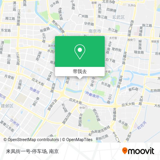 来凤街一号-停车场地图