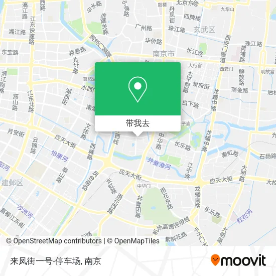 来凤街一号-停车场地图