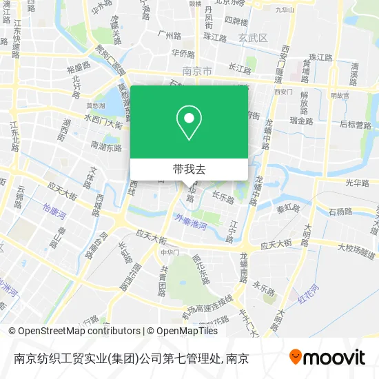 南京纺织工贸实业(集团)公司第七管理处地图