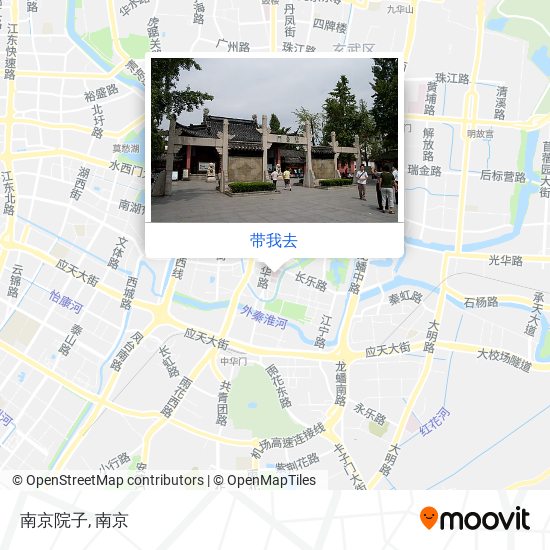 南京院子地图