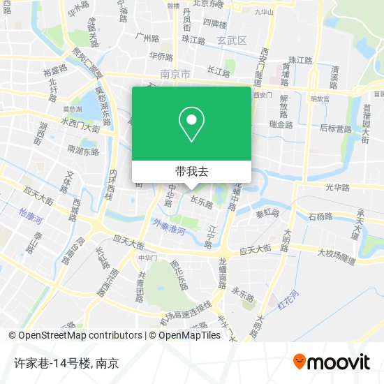 许家巷-14号楼地图