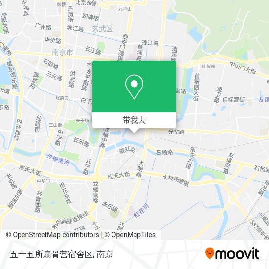 五十五所扇骨营宿舍区地图