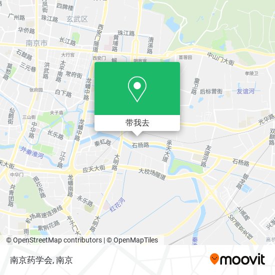 南京药学会地图