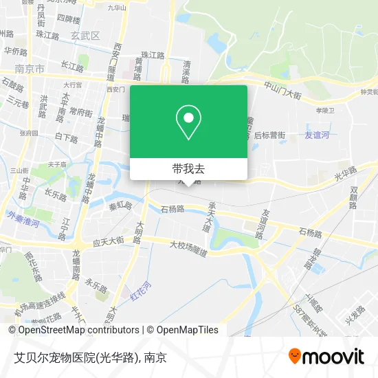 艾贝尔宠物医院(光华路)地图