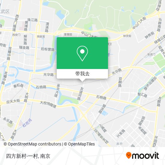 四方新村-一村地图