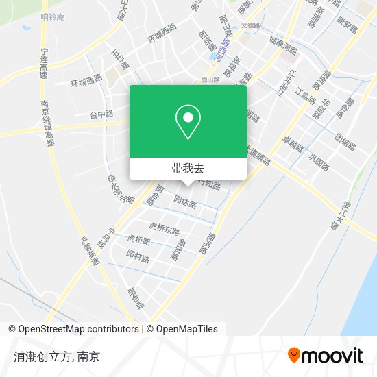 浦潮创立方地图