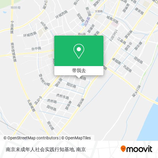 南京未成年人社会实践行知基地地图