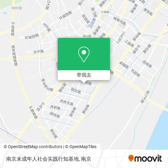 南京未成年人社会实践行知基地地图