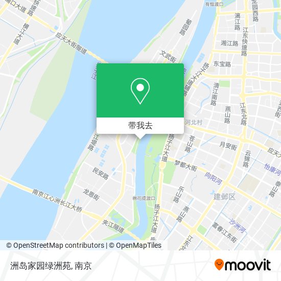 洲岛家园绿洲苑地图